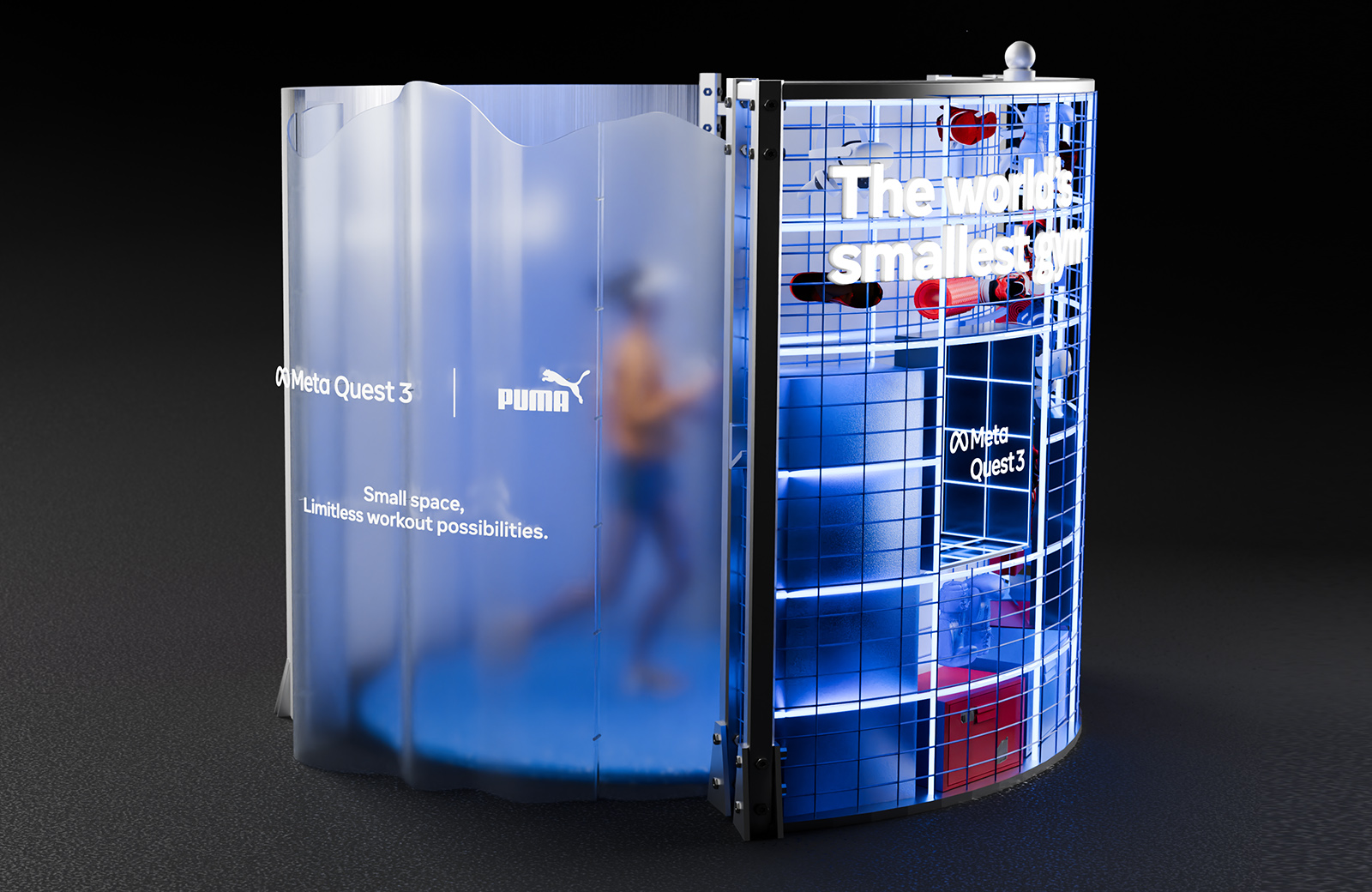 Kleinstes Gym, Referenz von AK Kunststoff